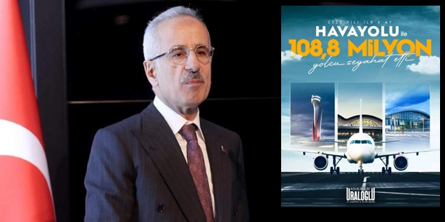 Yılın İlk 6 Ayında Hava Yolu İle 108,8 Milyon Yolcu Seyahat Etti